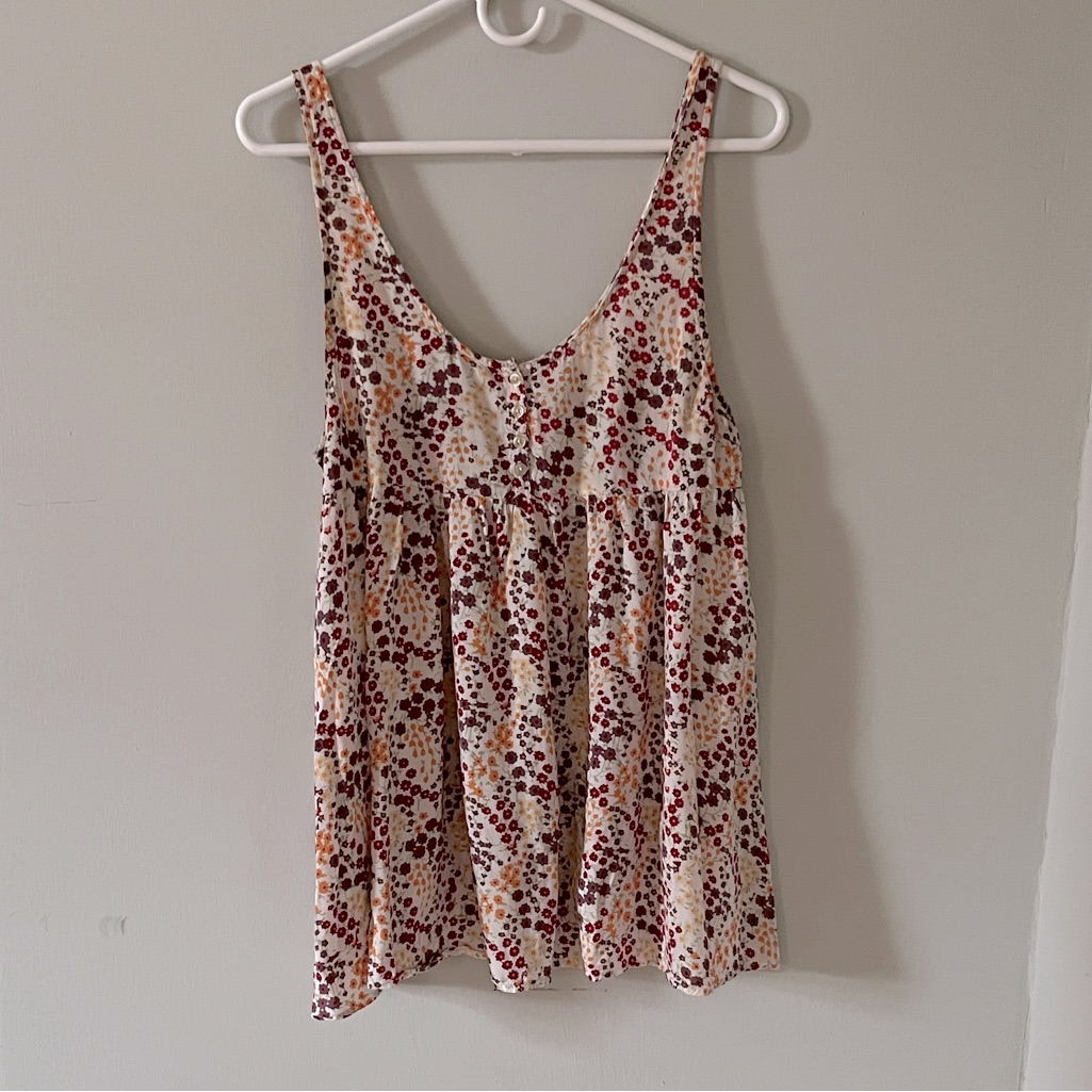 Free People Baby Doll Top.